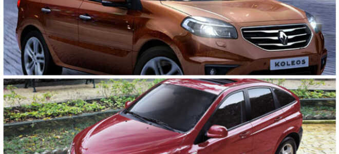 Сравнение Renault Koleos и SsangYong Action