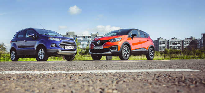 Какой автомобиль лучше: Renault Kaptur или Ford Kuga