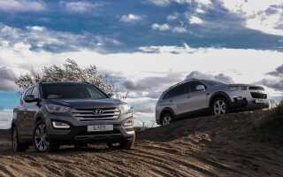Какой автомобиль лучше: Chevrolet Captiva или Hyundai Santa Fe