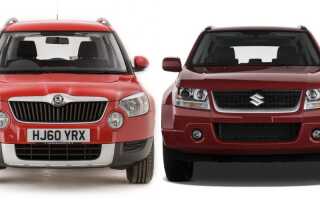 Какой автомобиль лучше: Suzuki Vitara или Skoda Yeti