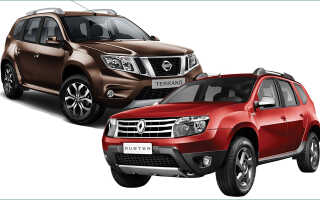 Какой автомобиль лучше: сравнение Renault Duster и Nissan Terrano
