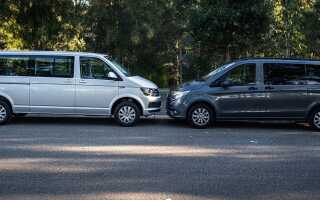 Какой минивэн выбрать: Mercedes-Benz Vito или Volkswagen Transporter T5