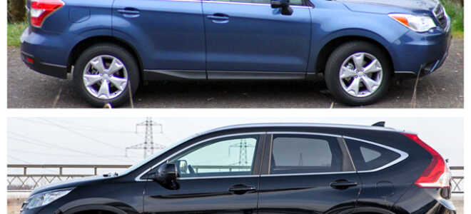 Хонда СРВ или Субару Форестер: что лучше выбрать