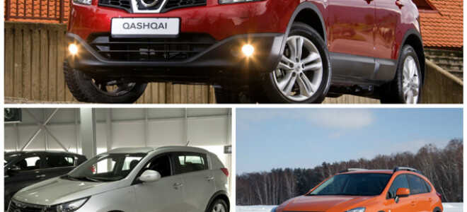 Сравнение Nissan Qashqai, Subaru XV и Kia Sportage