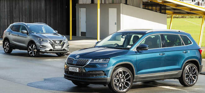 Сравнение Nissan Qashqai и Skoda Karoq — какой кроссовер лучше