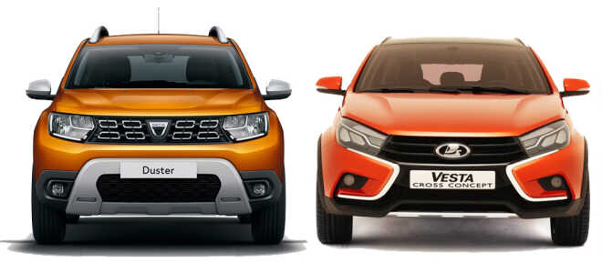 Какой автомобиль лучше: Lada Vesta SW Cross или Renault Duster