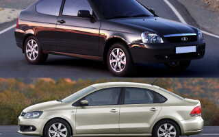 Что лучше: Lada Priora или Volkswagen Polo Sedan