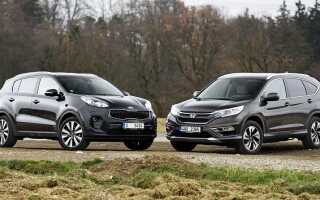 Какой автомобиль лучше: Honda CR-V или Kia Sportage