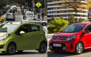 Что лучше выбрать: Chevrolet Spark или Kia Picanto