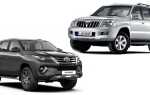 Какой автомобиль лучше: Toyota Fortuner или Land Cruiser Prado