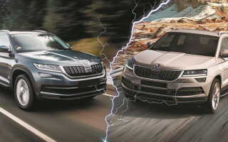 Сравнение Skoda Karoq и Skoda Kodiaq — какой кроссовер лучше