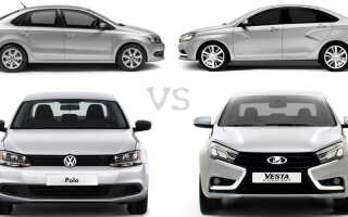 Какой автомобиль лучше: Lada Vesta или Volkswagen Polo