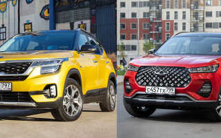 Сравнение Chery Tiggo и Kia Seltos — какой кроссовер лучше выбрать