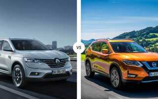 Какой автомобиль лучше: Nissan X-Trail или Renault Koleos