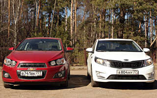 Какой седан лучше: KIA Rio и Chevrolet Aveo