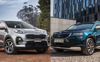 Сравнение Kia Sportage и Skoda Karoq — какой кроссовер лучше