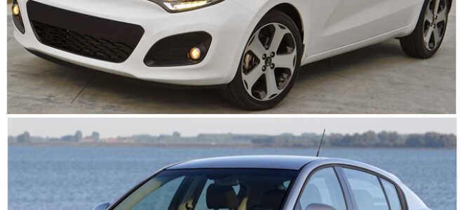 Какой седан лучше выбрать: KIA Rio или Chevrolet Cruze