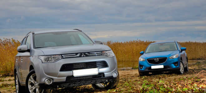 Лучший внедорожник: Мицубиси Аутлендер или Мазда СХ5