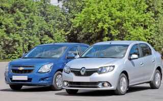 Какой автомобиль лучше: Renault Logan или Chevrolet Lacetti