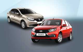 Какой автомобиль лучше: Lada Granta или Renault Sandero