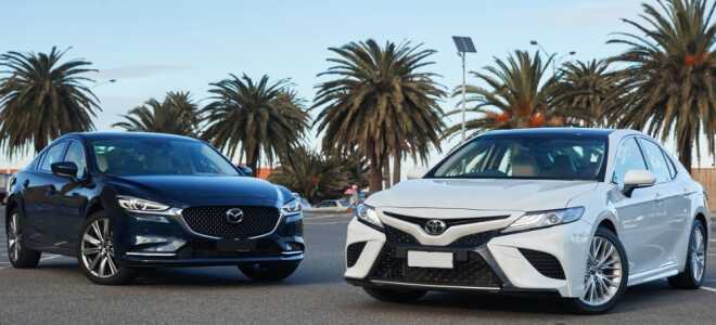 Какой автомобиль лучше: Mazda 6 или Toyota Camry
