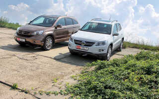 Какой внедорожник лучше: Honda CR-V или Volkswagen Tiguan