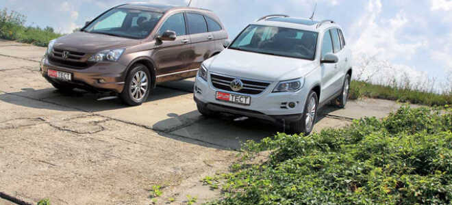 Какой внедорожник лучше: Honda CR-V или Volkswagen Tiguan