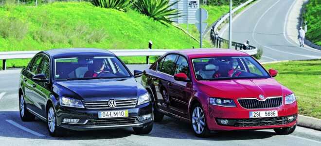 Какой автомобиль лучше: Skoda Octavia или Volkswagen Passat