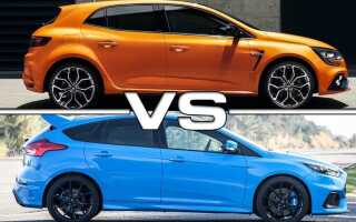 Какой автомобиль лучше: Ford Focus или Renault Megane