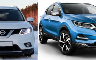 Какой автомобиль лучше: Nissan Terrano или Qashqai