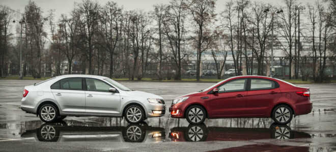 Какой автомобиль лучше: Skoda Octavia или Kia Rio