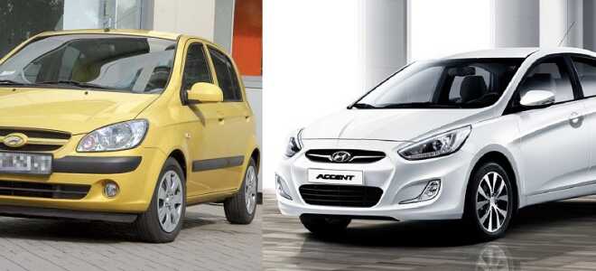 Какой автомобиль лучше: Hyundai Accent или Hyundai Getz