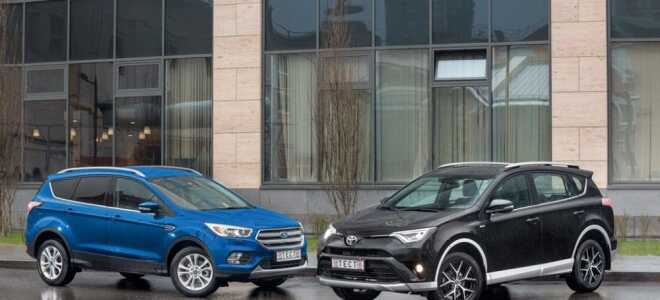 Какой автомобиль лучше: сравнительный тест Ford Kuga и Toyota RAV4