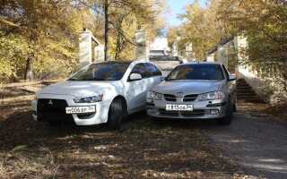 Какой автомобиль лучше: Mitsubishi Lancer или Nissan Almera