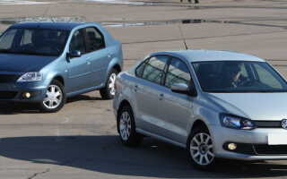 Какой автомобиль лучше Renault Logan или Volkswagen Polo