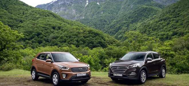 Какой автомобиль лучше: Hyundai Creta или Hyundai Tucson