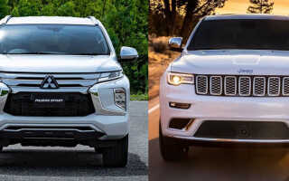 Какой автомобиль лучше: Mitsubishi Pajero или Jeep Grand Cherokee
