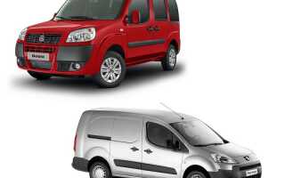 Какой автомобиль лучше: Fiat Doblo или Peugeot Partner