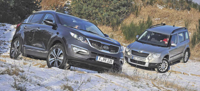 Что лучше: Kia Sportage или Skoda Yeti