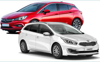Какой автомобиль лучше: Kia Ceed или Opel Astra