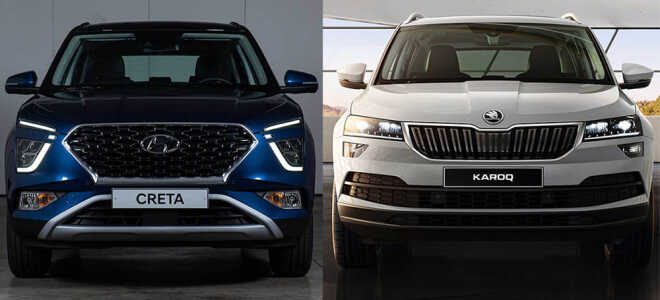 Сравнение Hyundai Creta и Skoda Karoq — какой кроссовер лучше выбрать