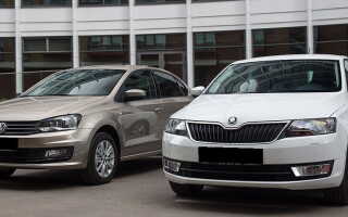 Какой автомобиль лучше: Volkswagen Polo или Skoda Rapid