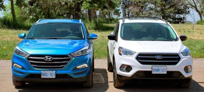 Какой автомобиль лучше: сравнение Ford Kuga и Hyundai Tucson