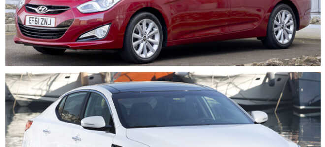 Лучший седан: Киа Оптима или Хендай i40