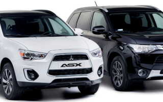 Какой автомобиль лучше: Mitsubishi ASX или Outlander