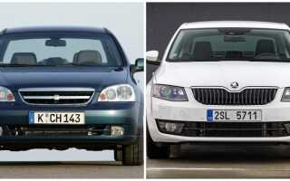 Какой автомобиль лучше: Chevrolet Lacetti или Skoda Octavia