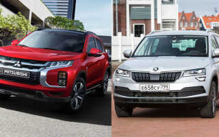 Что лучше выбрать: Mitsubishi ASX и Skoda Karoq, их характеристики и комплектации