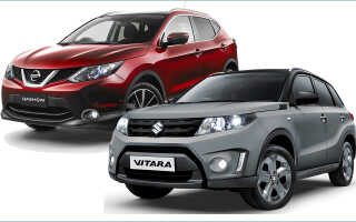 Какой автомобиль лучше: Suzuki Grand Vitara или Nissan Qashqai