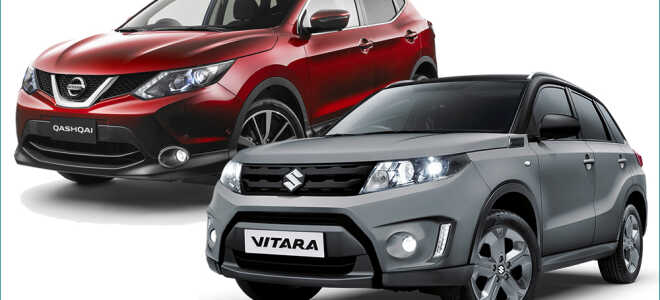 Какой автомобиль лучше: Suzuki Grand Vitara или Nissan Qashqai