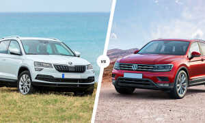 Сравнение Skoda Karoq и Volkswagen Tiguan — какой кроссовер лучше